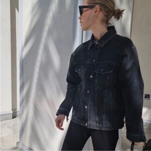 Anine Bing | Rory Black Denim Jacket